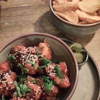 Cauliflower wings and wedges at Meet Vegano in Malaga