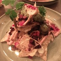 Nachos at Meet Vegano in Malaga