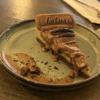 Lotus cheesecake  at Meet Vegano in Malaga