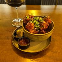 Cauli wings at Meet Vegano in Malaga