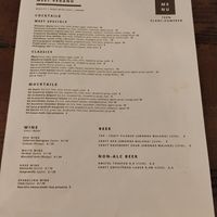 Menu at Meet Vegano in Malaga