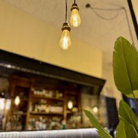 naked lamps  at Meet Vegano in Malaga