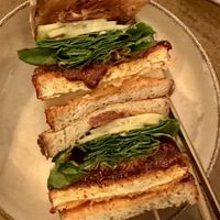 Meet sandwichhes  at Meet Vegano in Malaga