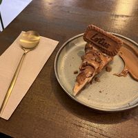 Lotus cheesecake  at Meet Vegano in Malaga