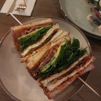 Meet sandwich at Meet Vegano in Malaga