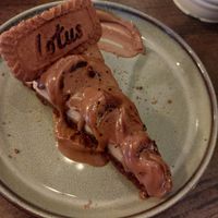 Lotus cheesecake at Meet Vegano in Malaga