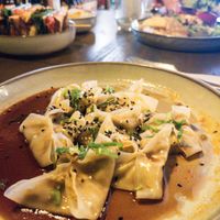 Dumplings  at Meet Vegano in Malaga