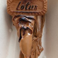 Lotus cheesecake at Meet Vegano in Malaga