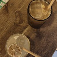 Limonada casera y kombucha at Meet Vegano in Malaga