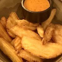 Side order of chips!  at Meet Vegano in Malaga