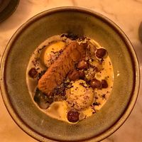 Pistachio mochi affogato - insanely good at Meet Vegano in Malaga