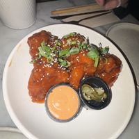 Cauliflower wings   at Meet Vegano in Malaga