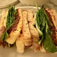 Tofu pil pil sandwich   at Meet Vegano in Malaga