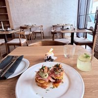 Tofu Hash Benedict  at Meet Vegano in Malaga