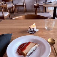 Basque Cheesecake   at Meet Vegano in Malaga