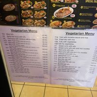 Vegetarian menu  at Pho Viet T&T  in Prague