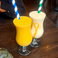 Vanilla and Kithul candy and mango vanilla punch, at Colombo Street in Nottingham