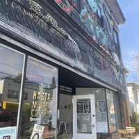 Storefront of location off Fruitvale Ave  at Hasta Muerte Coffee in Oakland