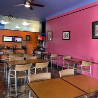 Colorful setting at Cafe Capricho in Sacramento
