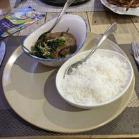 Eggplant curry at Ayubowan in Glossop