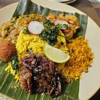 Vegan ambula (sorry cant remember the spelling) at Ayubowan in Glossop