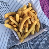 Fries  at Huxtaburger Highgate in Highgate