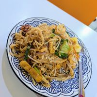 Vegan pad thai at Lemongrass Thai Street Food in Sheffield