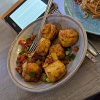 Salt and pepper tofu at Lemongrass Thai Street Food in Sheffield