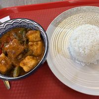 Vegan Kaeng Panaeng  at Lemongrass Thai Street Food in Sheffield