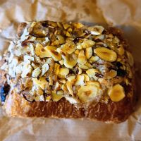 Vegan Hazelnut Pain Au Chocolat at GreenNest in Cambridge