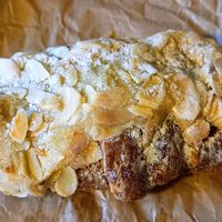 Vegan Almond Croissant at GreenNest in Cambridge