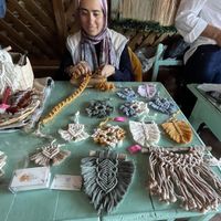 Hand made art  at Amanda Market in Dahab