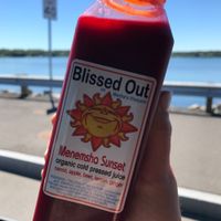 Menemsha Sunset Juice  at Blissed Out in Vineyard Haven