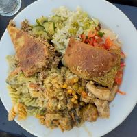 Buffet at Salsa Verde in Evora