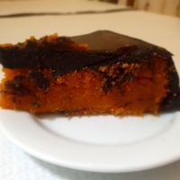 Carrot & Chocolate cake at Salsa Verde in Evora