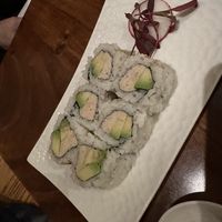 California roll  at Tane Vegan Izakaya in Berkeley