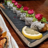 Ewa specialty roll -- the best of the four rolls I have tried so far... So good! at Tane Vegan Izakaya in Berkeley
