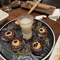 Barber #Veganuary at Tane Vegan Izakaya in Berkeley