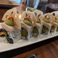 Manila Dune Specialty Roll at Tane Vegan Izakaya in Berkeley