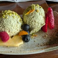 Pistachio Ice Cream at Tane Vegan Izakaya in Berkeley