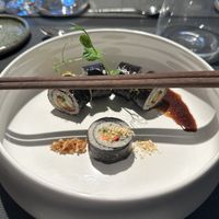 Sushi vooraf  at Vege•ta•ble in Wortegem-petegem