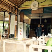 sitting area at Alchemy in Ubud