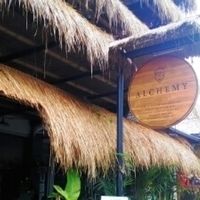 Sign to look out for at Alchemy in Ubud