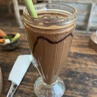 Chocolate Maca Smoothie  at Alchemy in Ubud