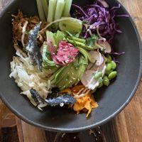 Salad  at Alchemy in Ubud