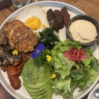 vegan breakfast   at Alchemy in Ubud