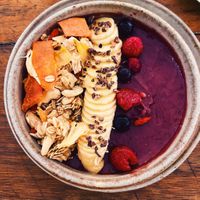 Açai bowl  at Alchemy in Ubud