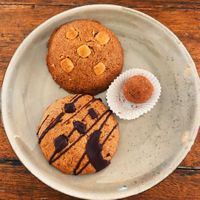 Cookies and truffle  at Alchemy in Ubud