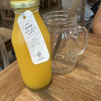 Orange juice   at Alchemy in Ubud