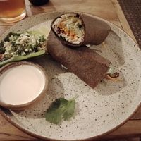 Mediterranean Wrap. at Alchemy in Ubud